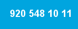 920 548 10 11